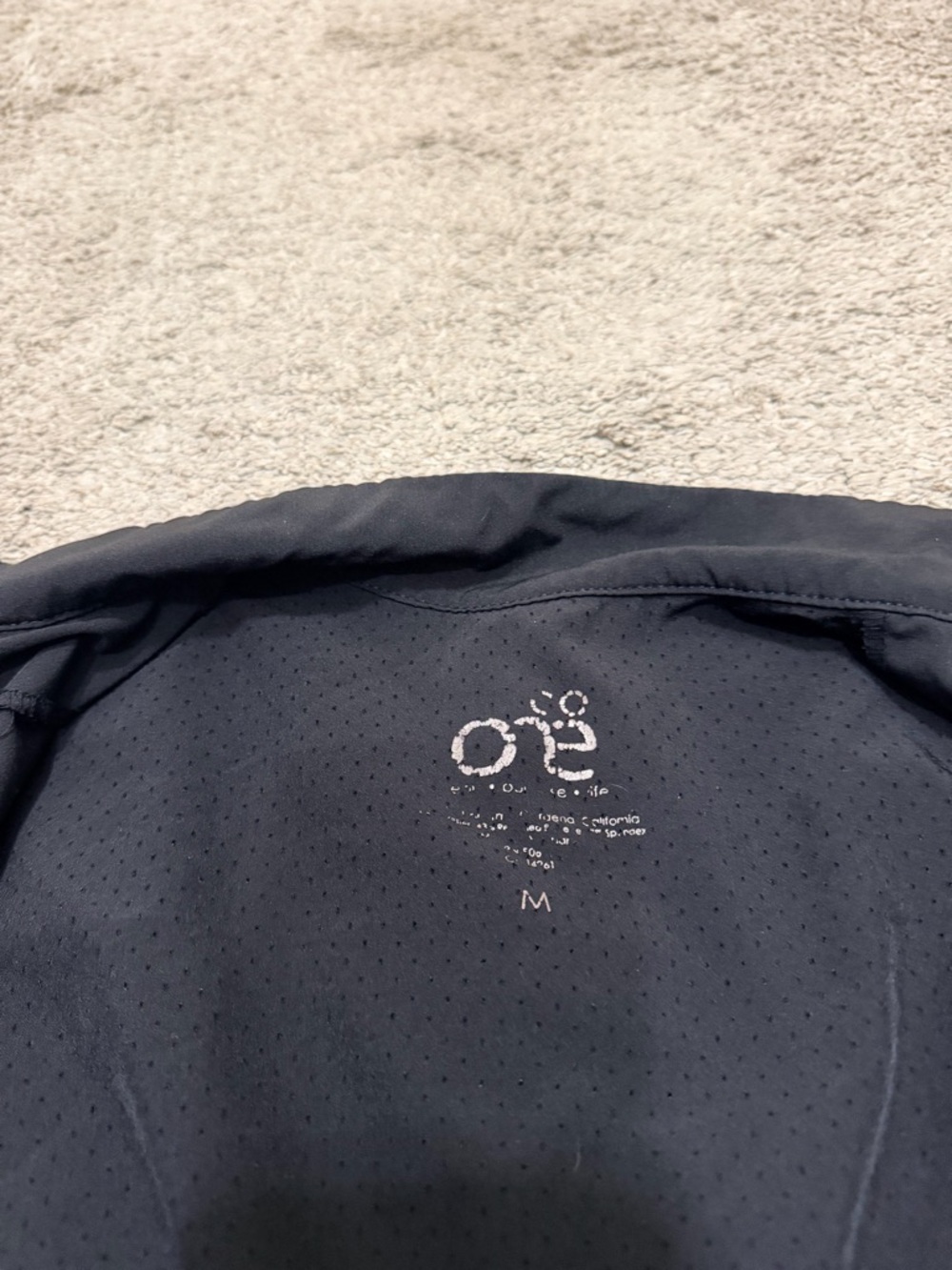 BARCO ONE Lightweight Black Scrub Jacket - Picture 3 of 5